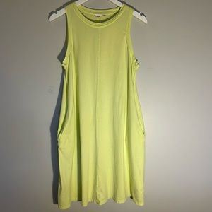 Gap Neon Tank Dress/Cover Up Size MT